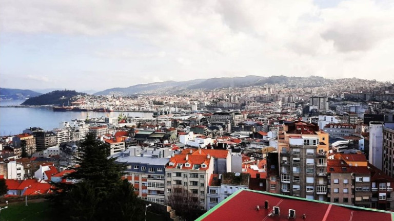 Vista panorámica de Vigo