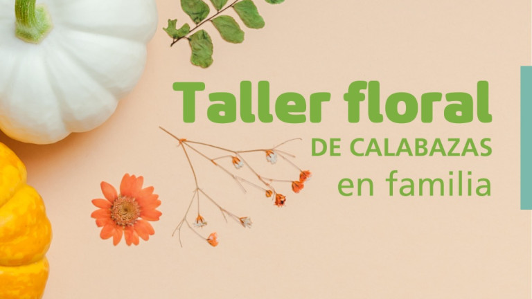 Taller floral de calabazas