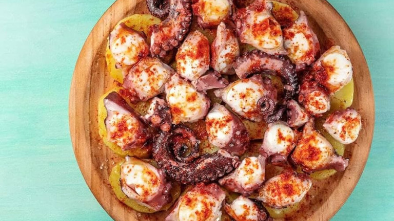 Plato de "Pulpo a Feira"