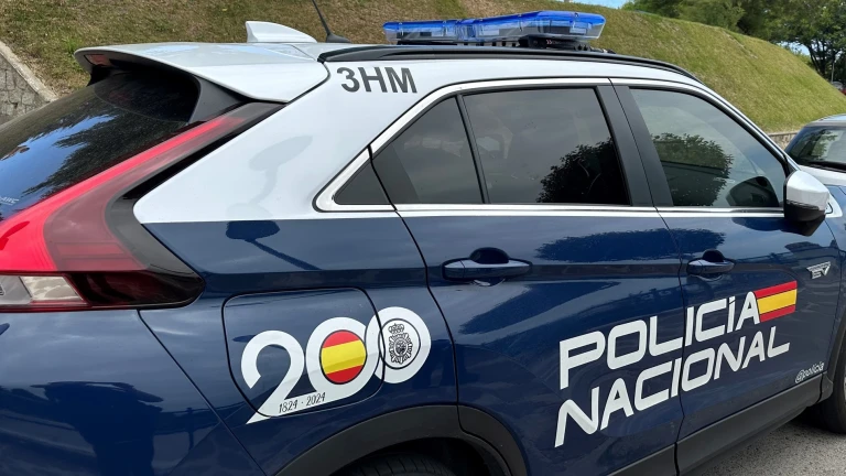 Coche patrulla de la Policía Nacional