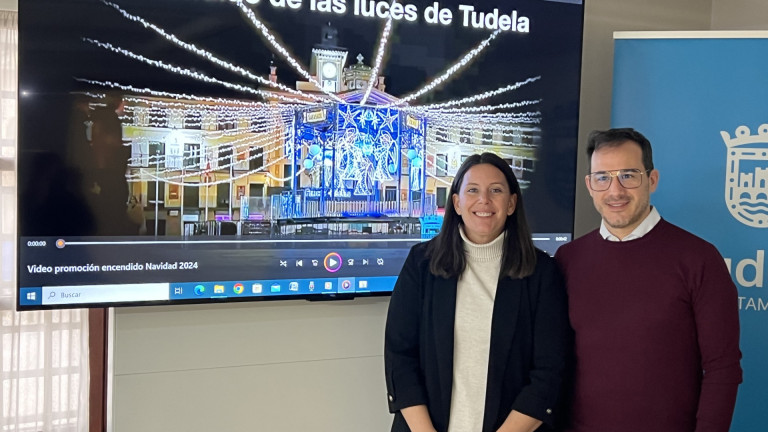 Tudela alumbra su Navidad