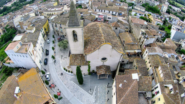 Vista aérea de La Cellera de Ter