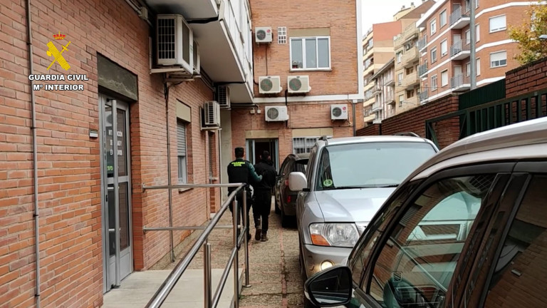 Uno de los detenidos en la operación en Zamora