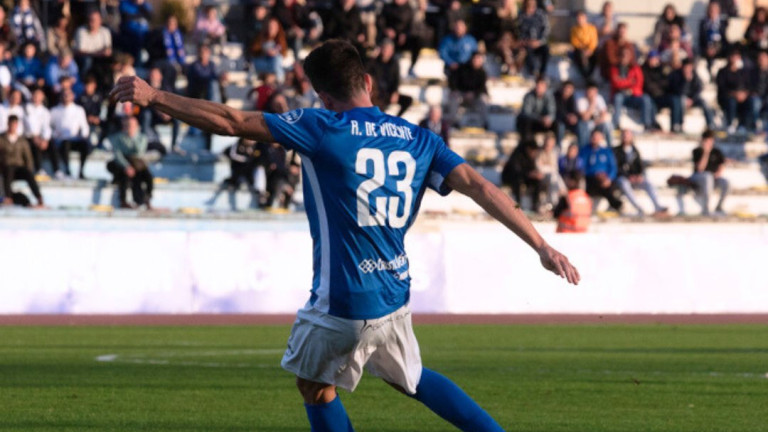 Rafa de Vicente, jugador del San Fernando, en COPE