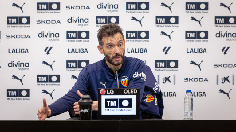 Corberán en la previa del duelo ante la Real