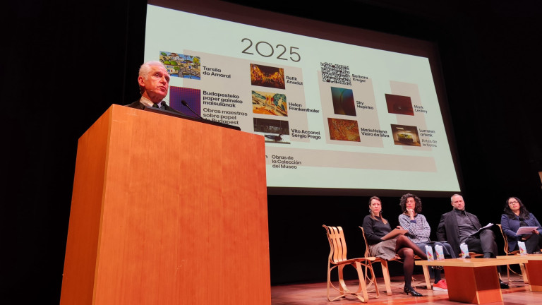 Juan Ignacio Vidarte, director de Guggenheim Bilbao presenta la programación de 2025