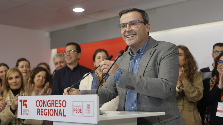 Miguel Ángel Gallardo, líder del PSOE Extremadura