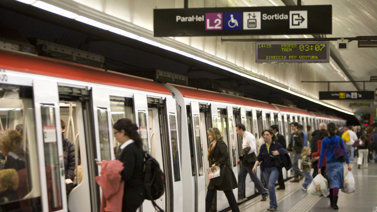 Agresión en el metro de Barcelona