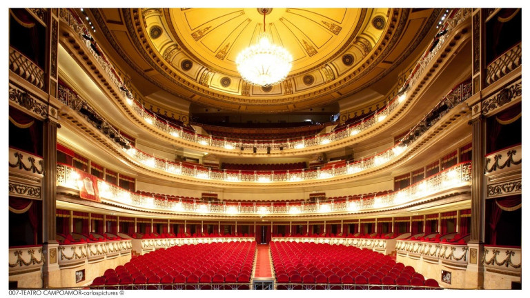 Interior del Teatro Campoamor de Oviedo