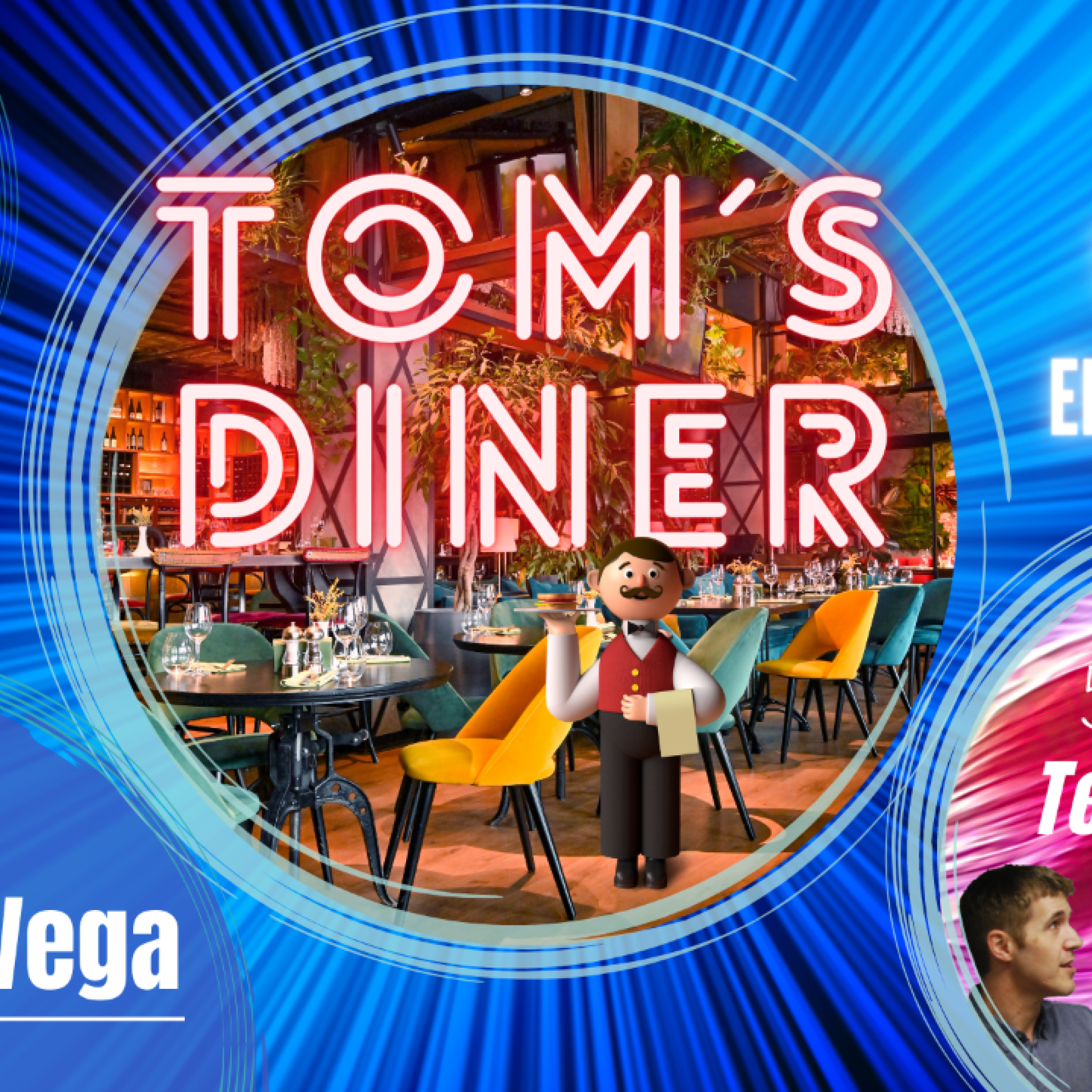 T05X02 Suzanne Vega: Tom's Diner episode artwork