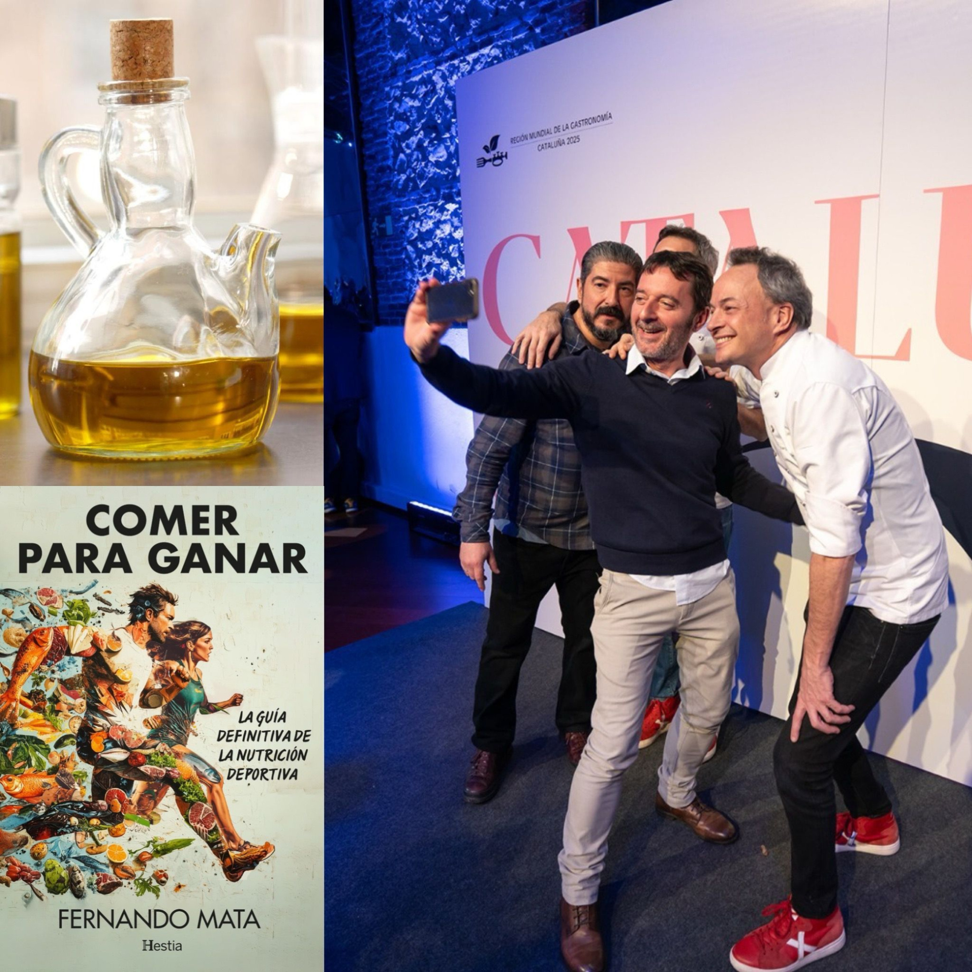 Aceiteras ilegales, la dieta que te hace triunfar en el deporte y cataluña región mundial de la gastronomía 2025