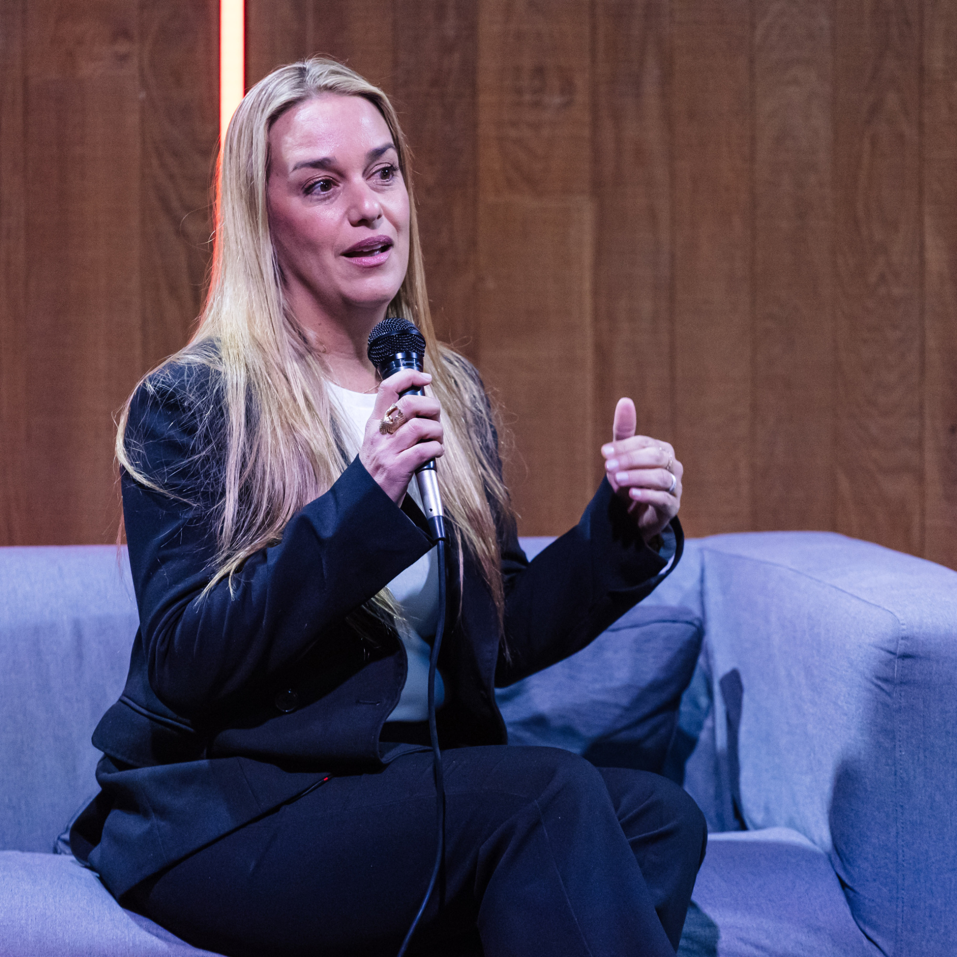 Lilian Tintori carga contra el silencio del Gobierno por el Nobel a María Corina Machado: "Quien calla es cómplice de Maduro"