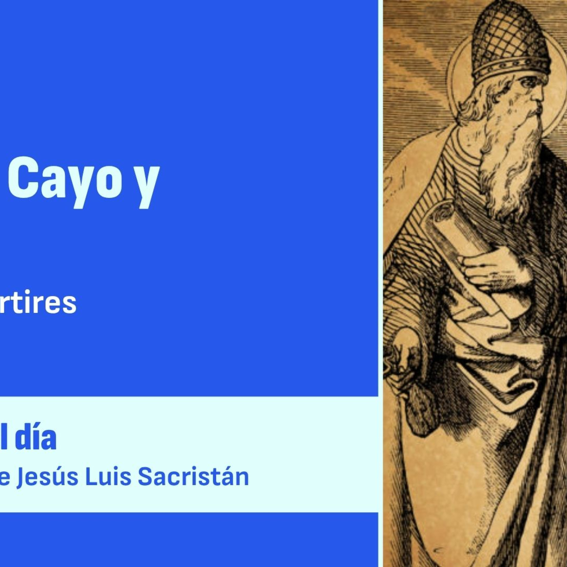 Santos Sotero y Cayo, Papas episode artwork