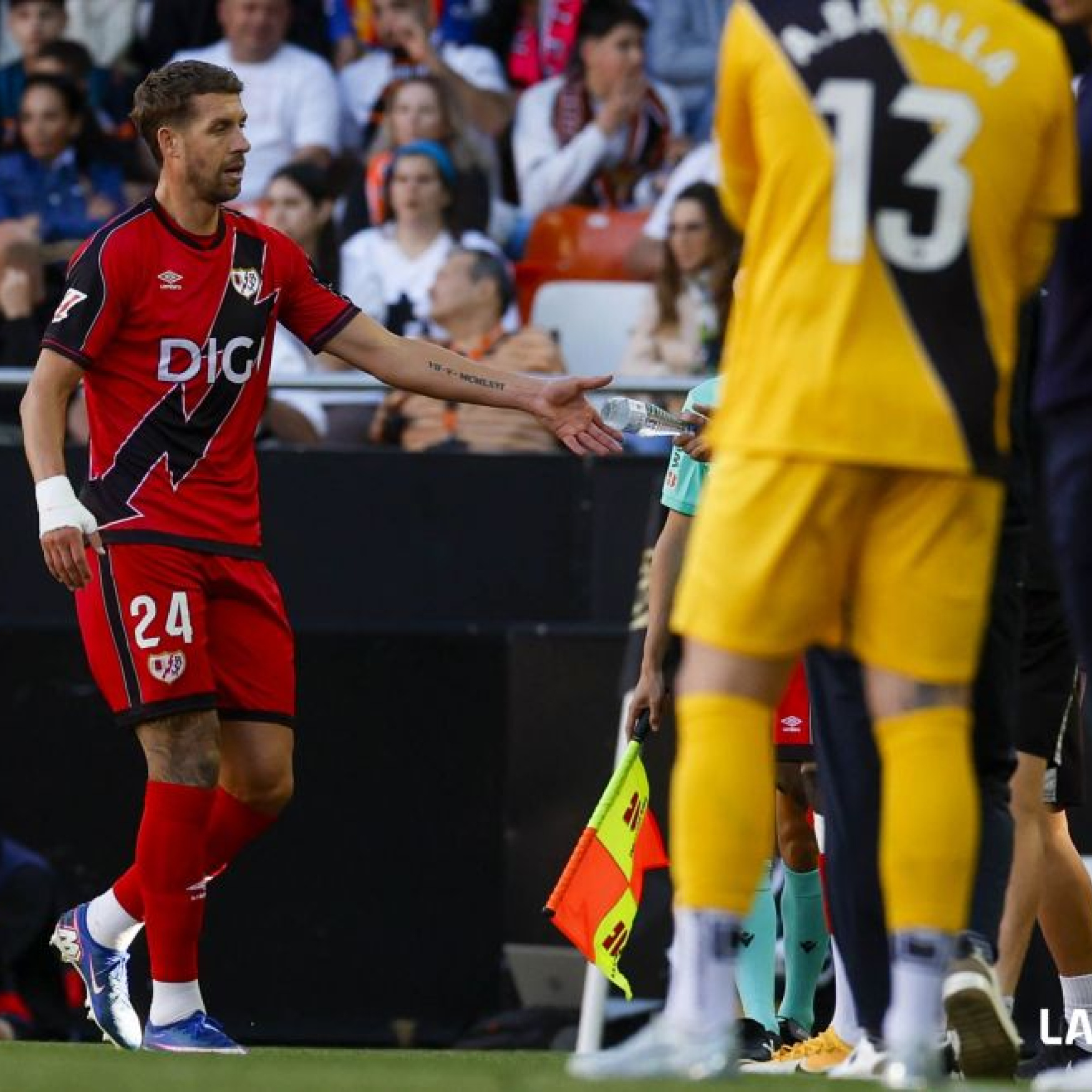 Gol de Lejeune (Valencia, 0 - Rayo, 1)