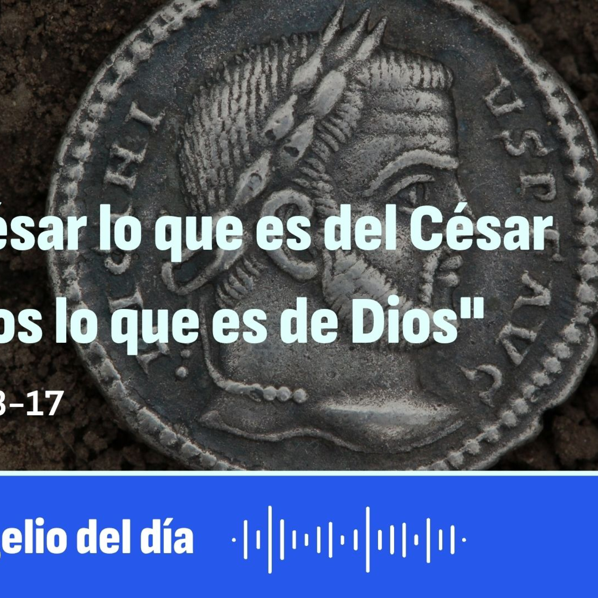"Al César lo que es del César y a Dios lo que es de Dios" episode artwork
