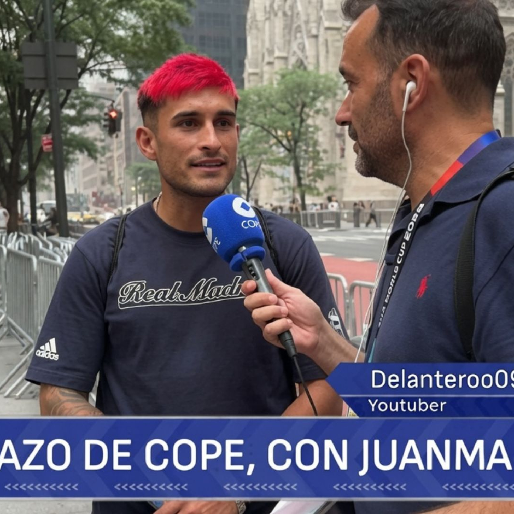 Delantero09,creador de contenido de fútbol, viaja a Nueva York sin entrada y desvela como intentará ver la final entre España y Argentina: "He hablado con Cucurella, a ver si cuela" episode artwork