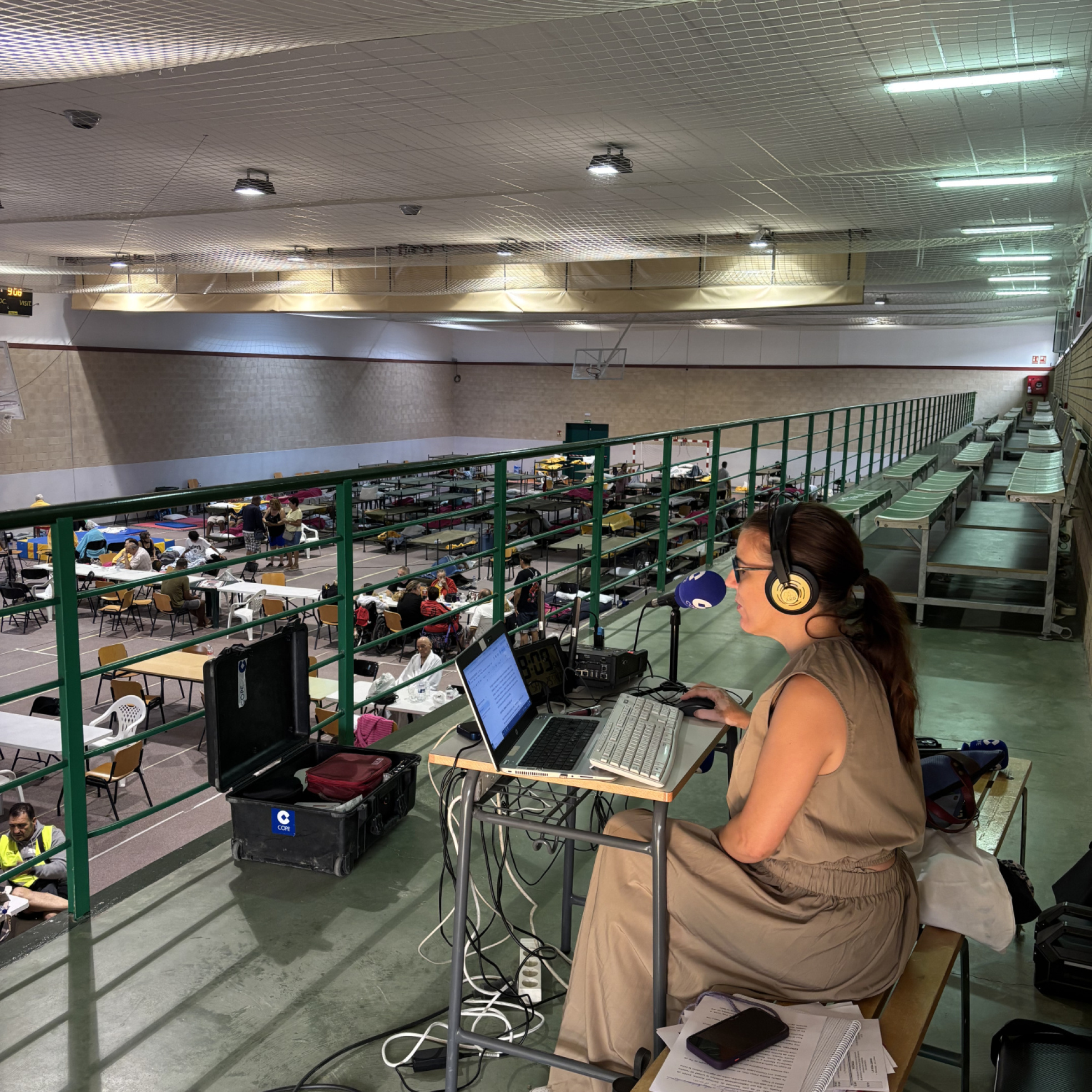 María Pilar, desalojada en Aldea del Fresno (Madrid): "Llevo dos días sin poder tomarme la medicación"