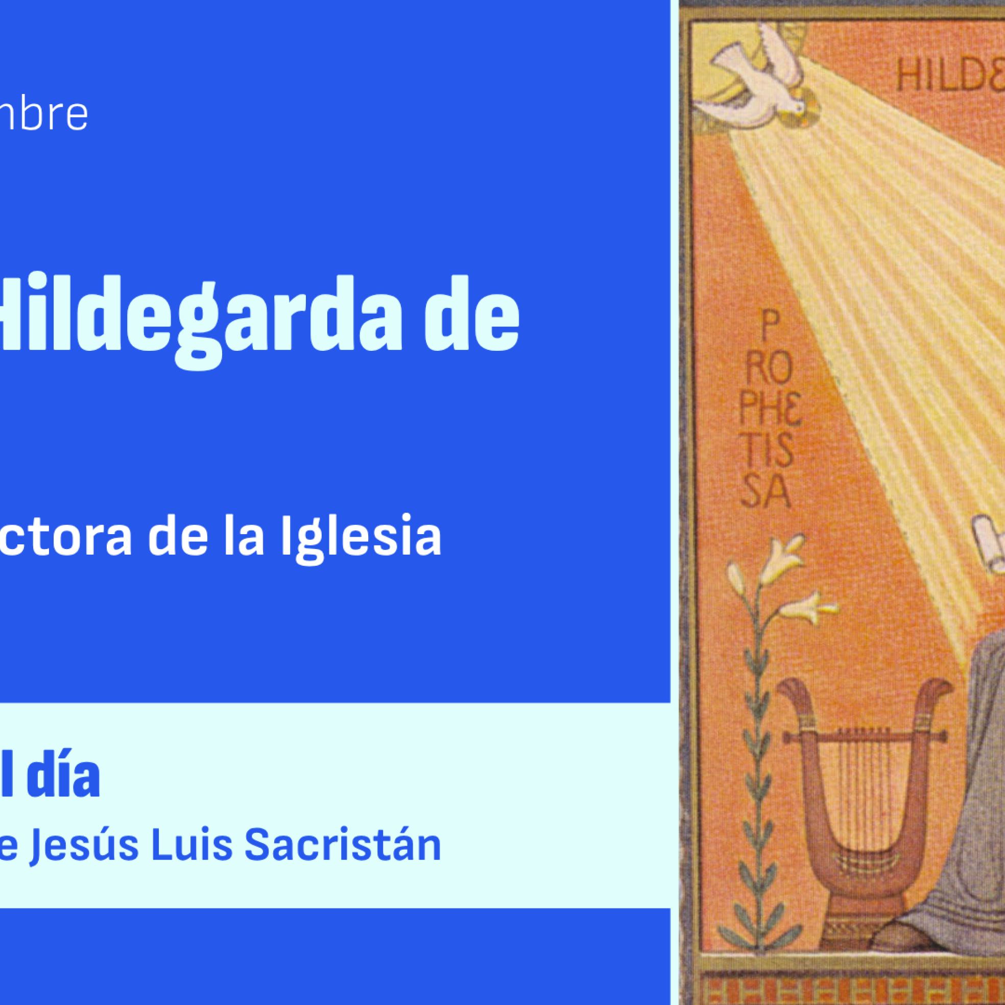 Santa Hildegarda de Bingen