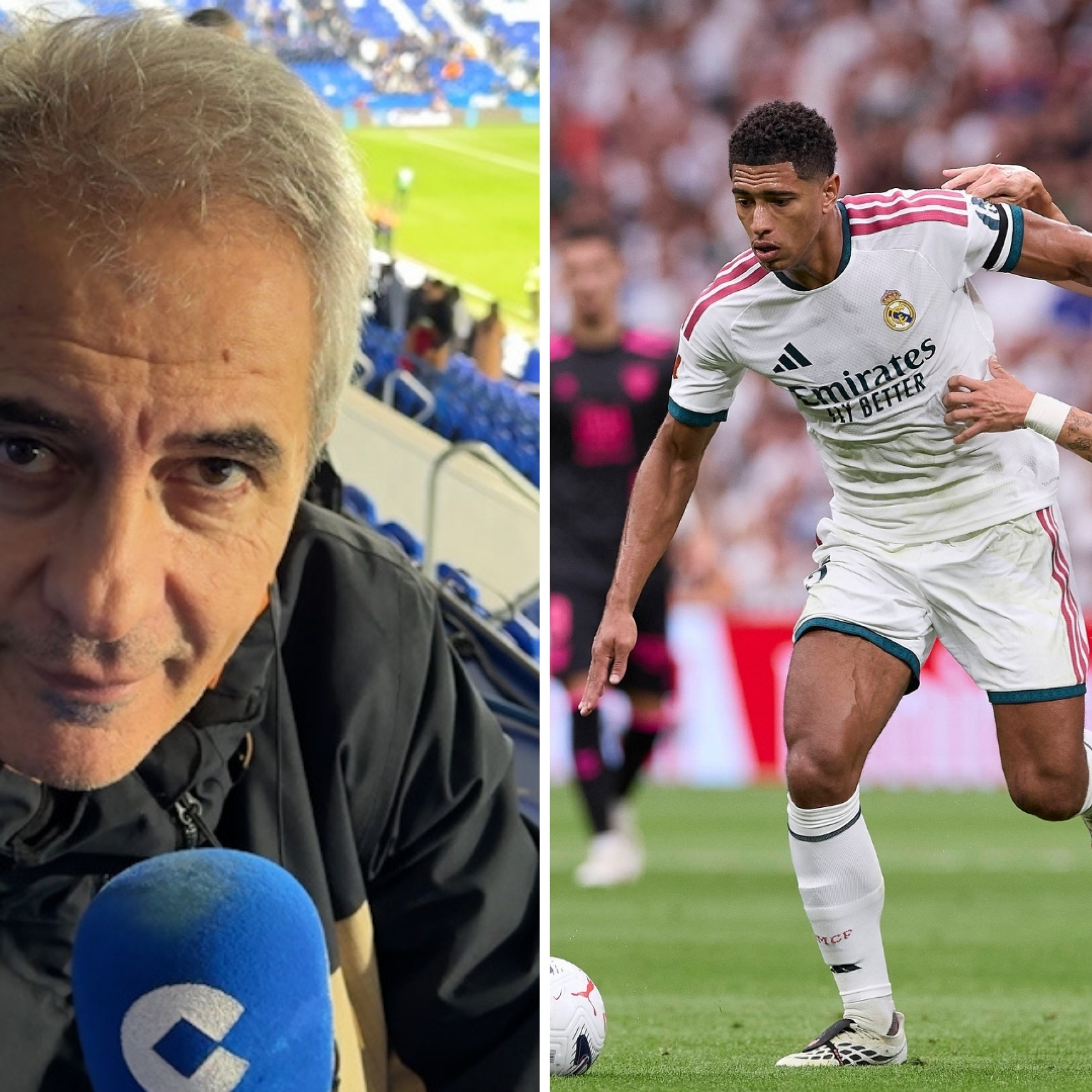 Manolo Lama zanja la polémica sobre la legalidad del gol de Bellingham: "Porque uno le ponga la mano a otro, no es falta" episode artwork