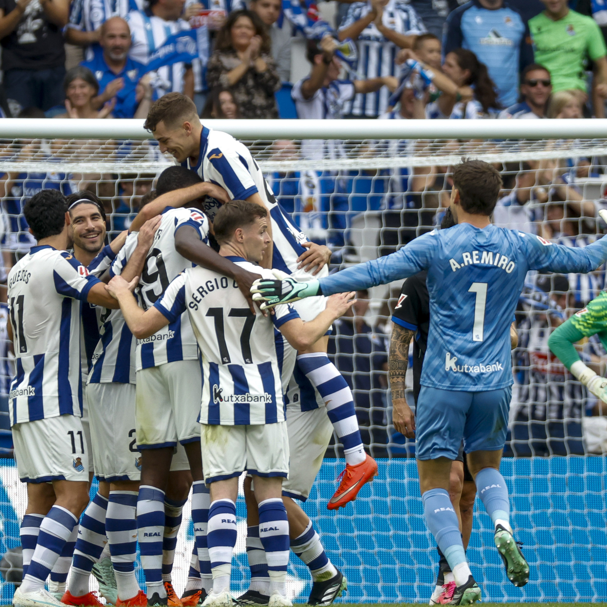 Gol de Zakharyan (Real Sociedad, 2 - Deportivo, 0)