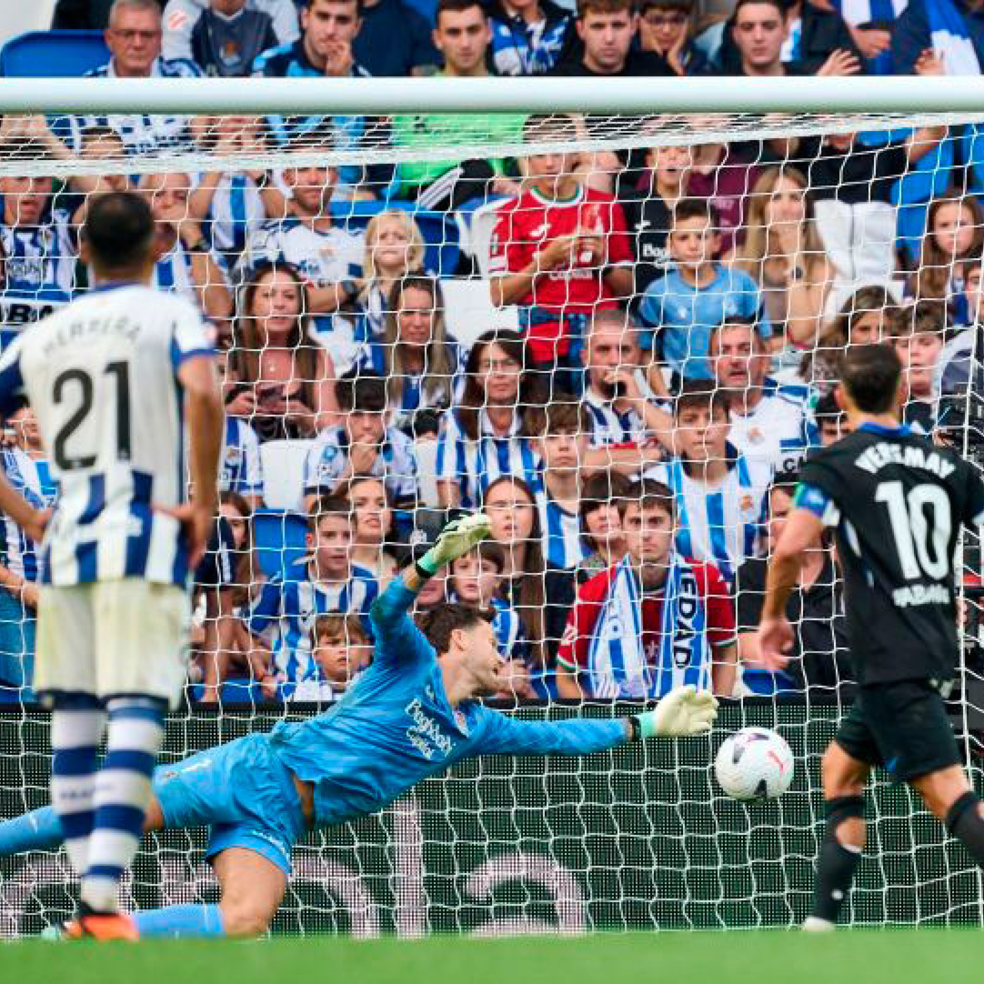Gol de Yeremay (p.) (Real Sociedad, 3 - Deportivo, 2)