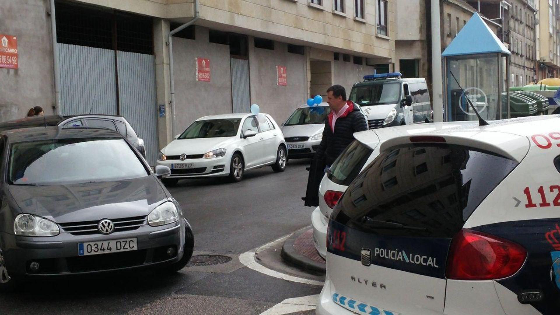 La Policía Local de Pontevedra detiene a un hombre