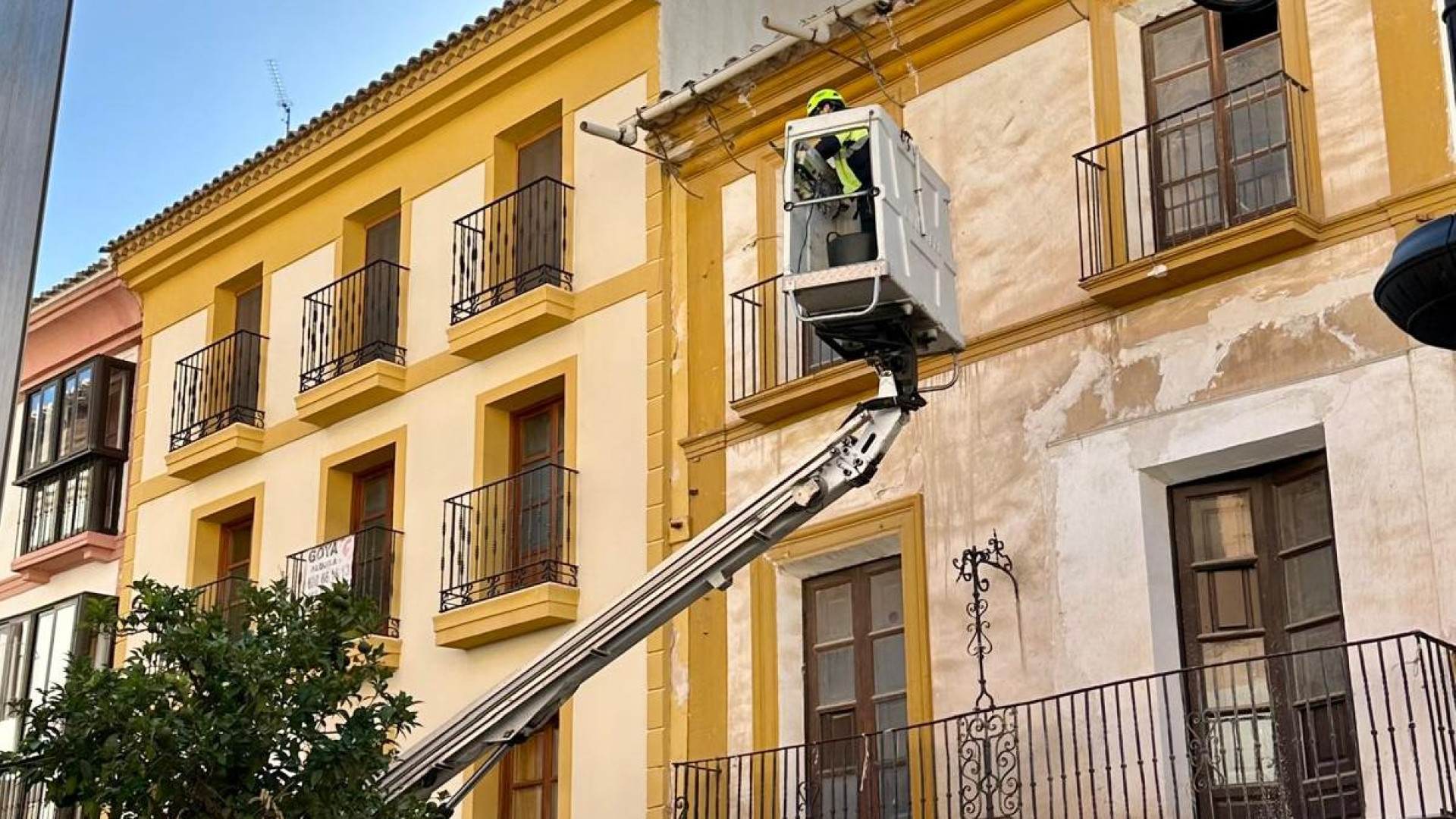 Revisan el estado de las fachadas del casco viejo de Lorca antes de la ...