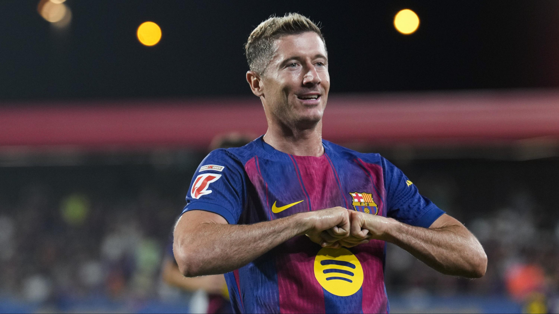 El Barça se enfada con Lewandowski