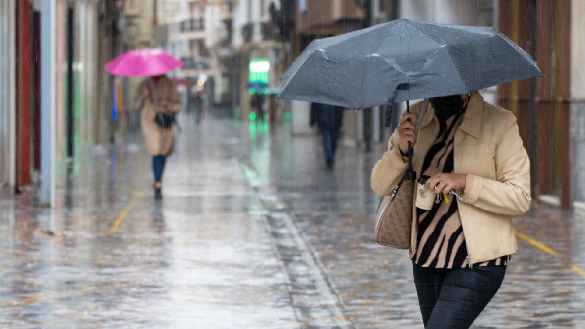 La AEMET activa el aviso amarillo en la Región de Murcia por fuertes lluvias y tormentas