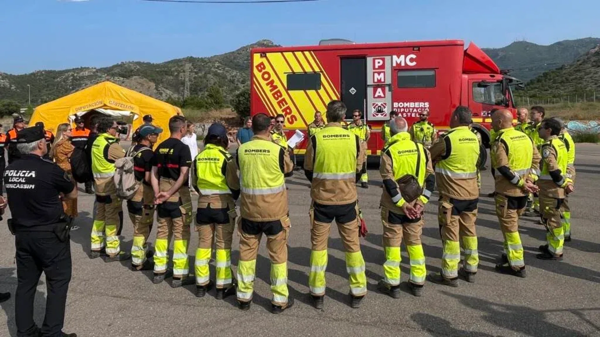 Un helicóptero y más de 800 efectivos: Castellón estrena un dispositivo de vigilancia sin precedentes por Pascua