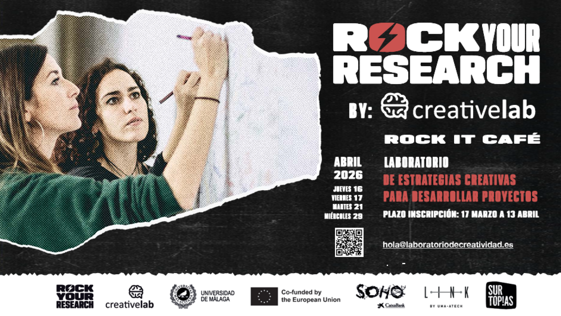 La Universidad de Málaga fusiona ciencia y arte en un laboratorio creativo para transformar la sociedad