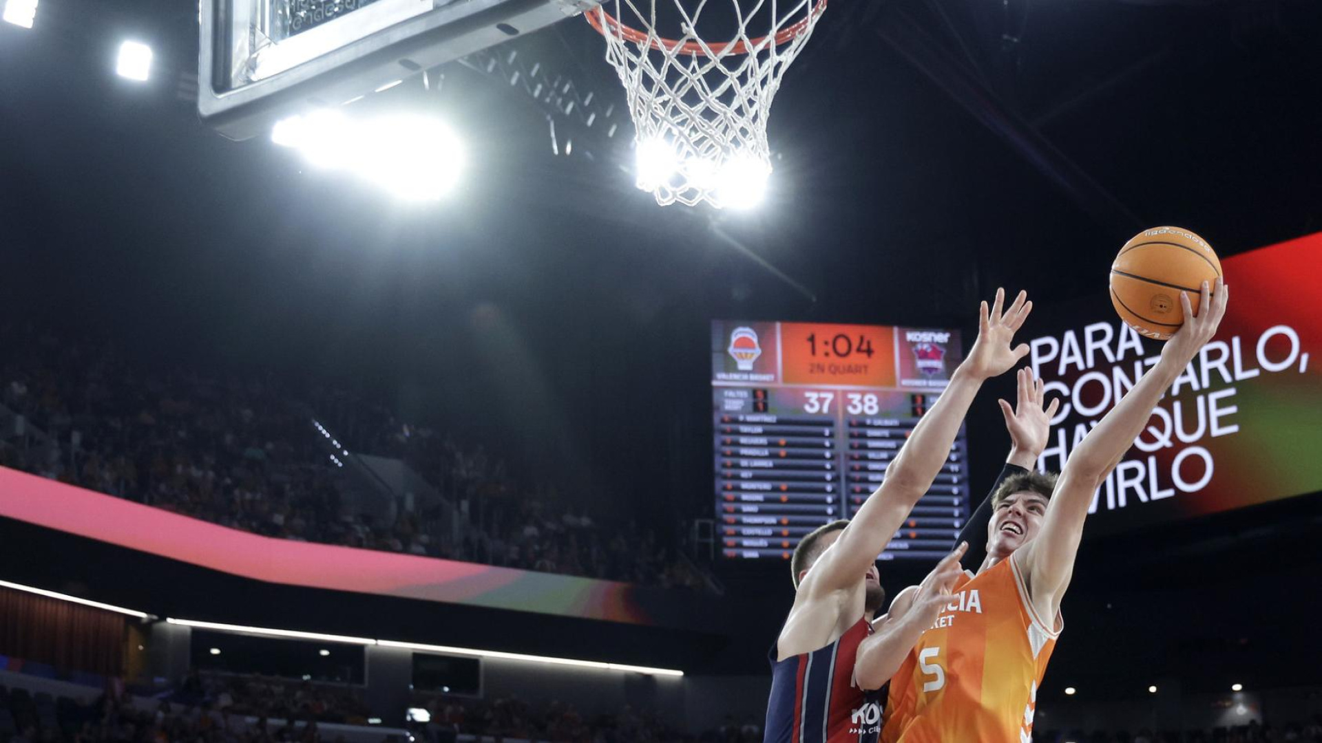 Valencia Basket no sabe reservarse, pero se ahoga en la orilla de Baskonia (86-88)