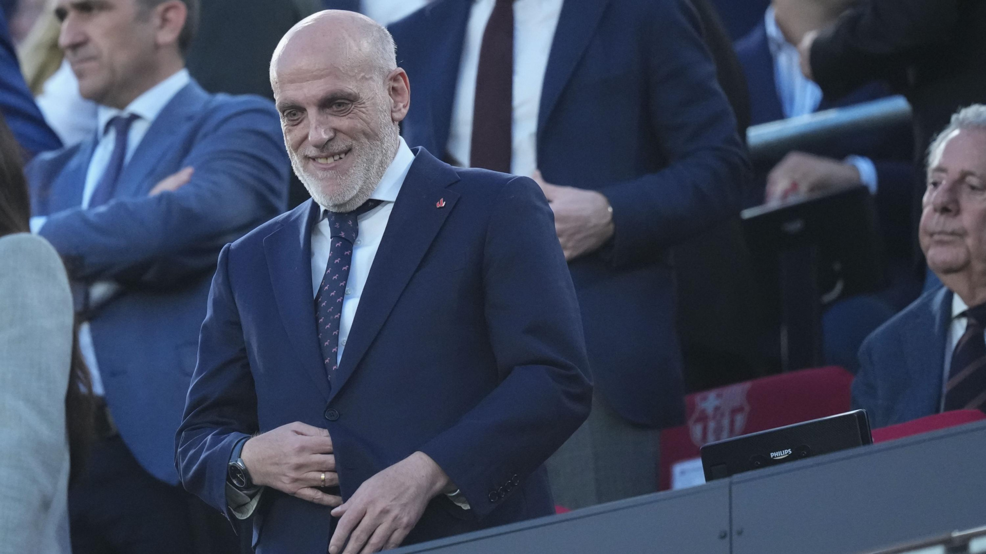 El mensaje de felicitación de Javier Tebas al Barça tras su victoria en LaLiga: 