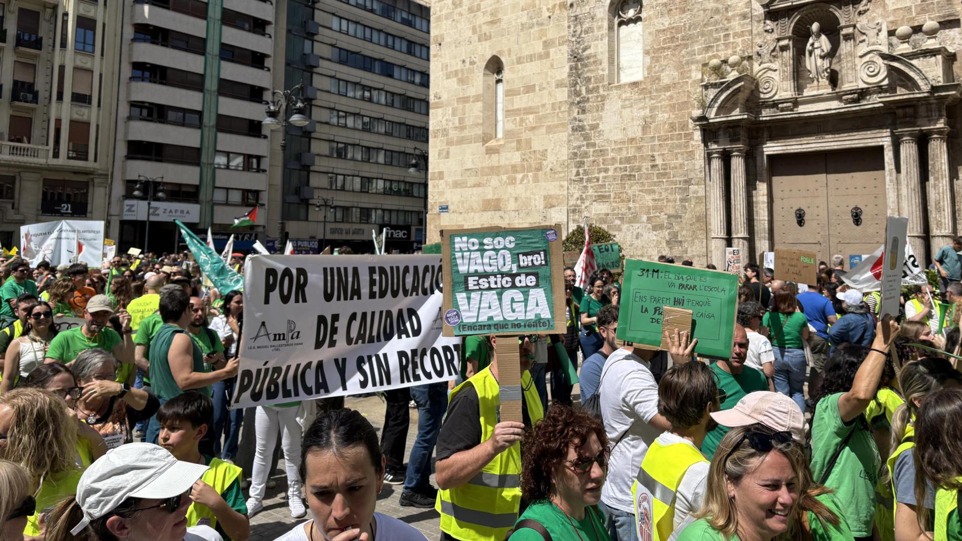 Así se ha vivido la huelga de profesores desde dentro: 