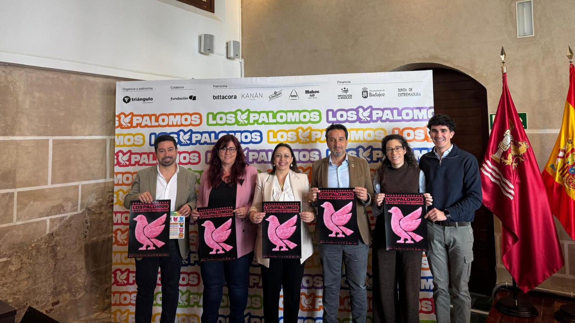 Merche, Ladilla Rusa y J Kbello artistas confirmados en la decimoquinta edición de 'Los Palomos 2026' en Badajoz