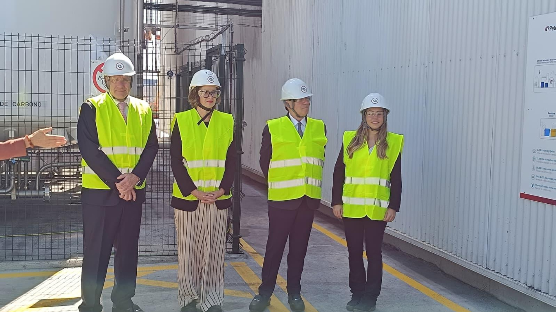 Euskadi estrena la primera planta de la UE que convierte CO2 en material de construcción