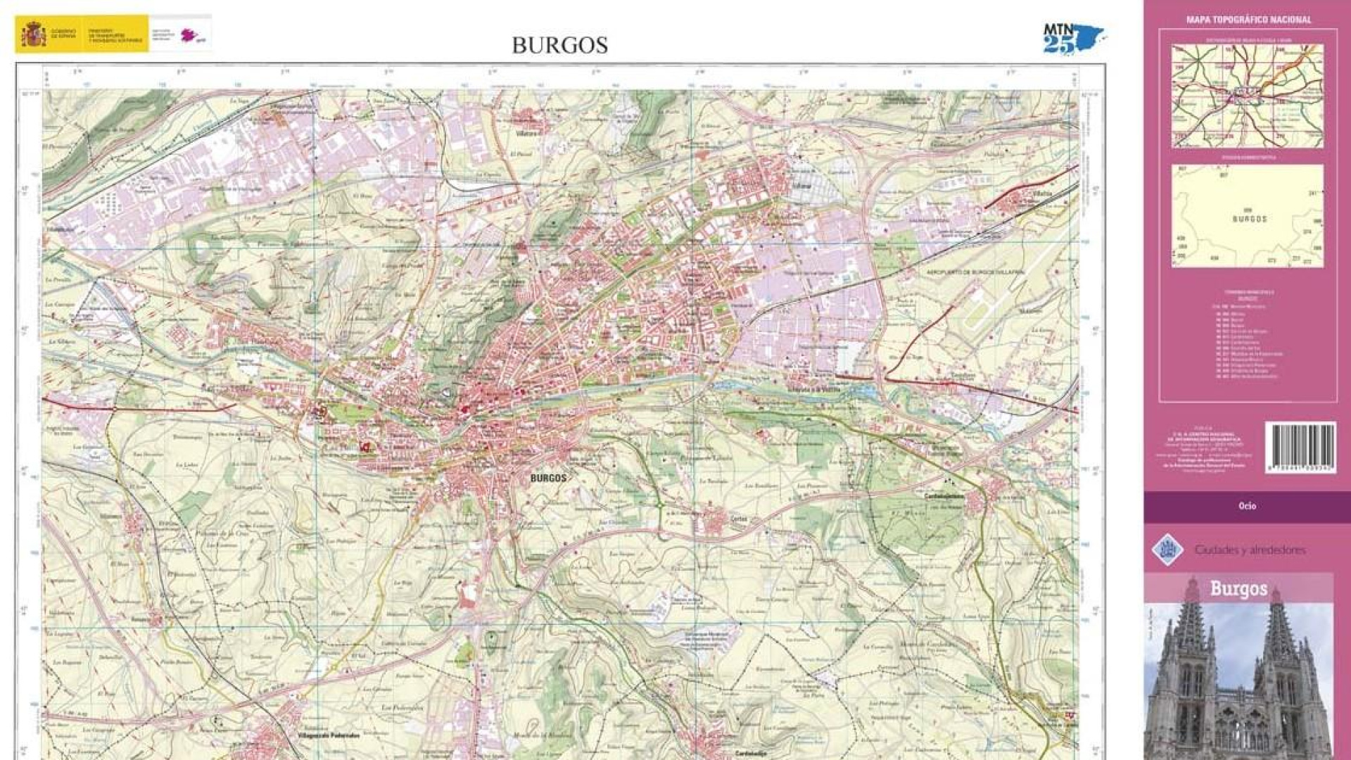 El nuevo mapa de Burgos que desvela los secretos y el futuro de la ciudad