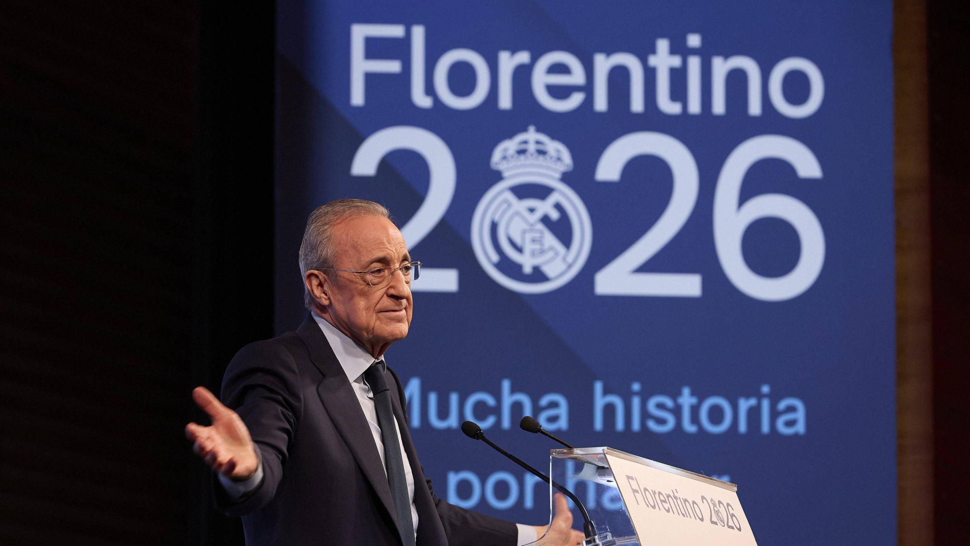Florentino Pérez se defiende en vísperas de las elecciones: 