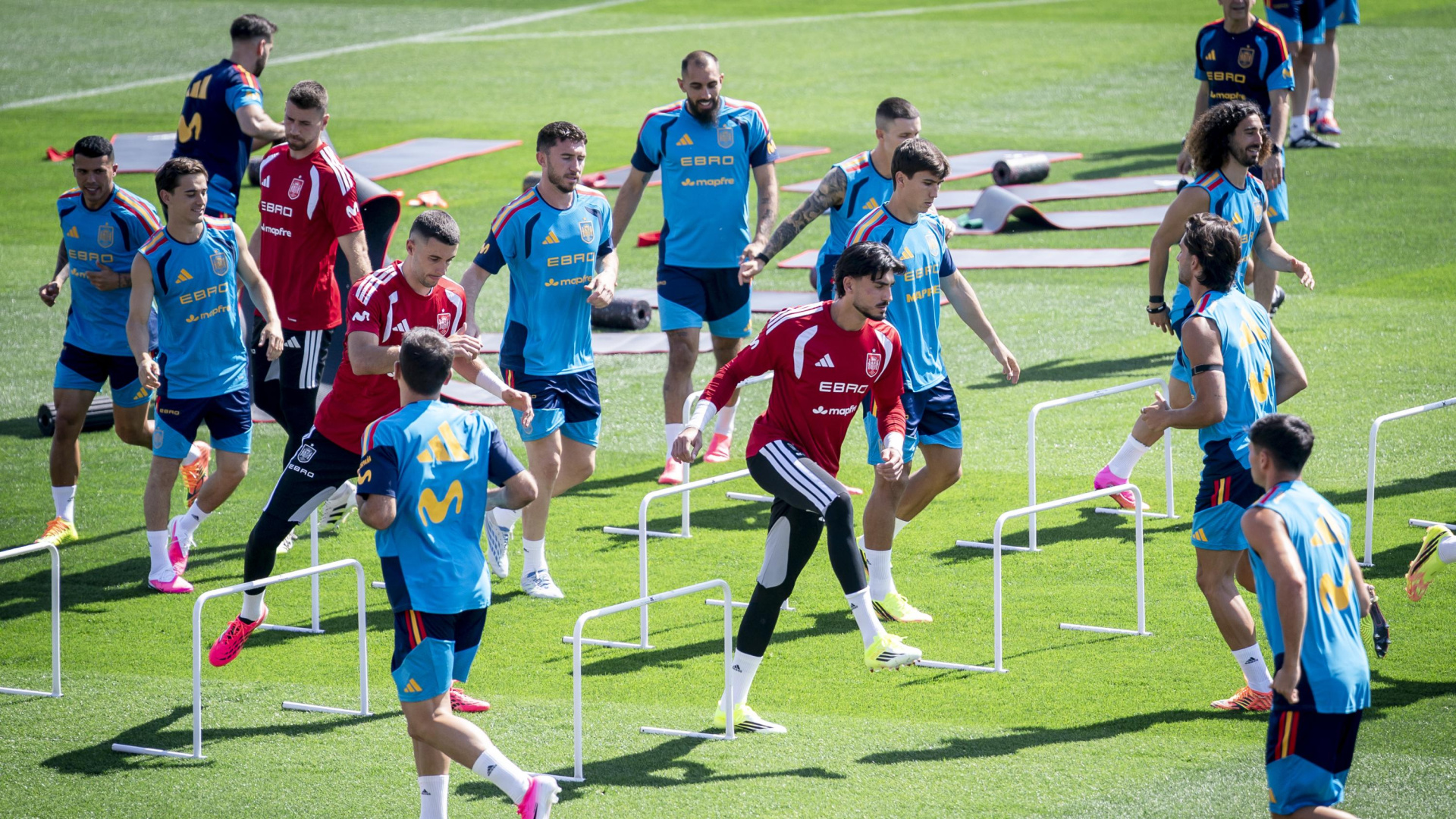 Doce jugadores de la selección se someten a un control antidopaje fuera de competición