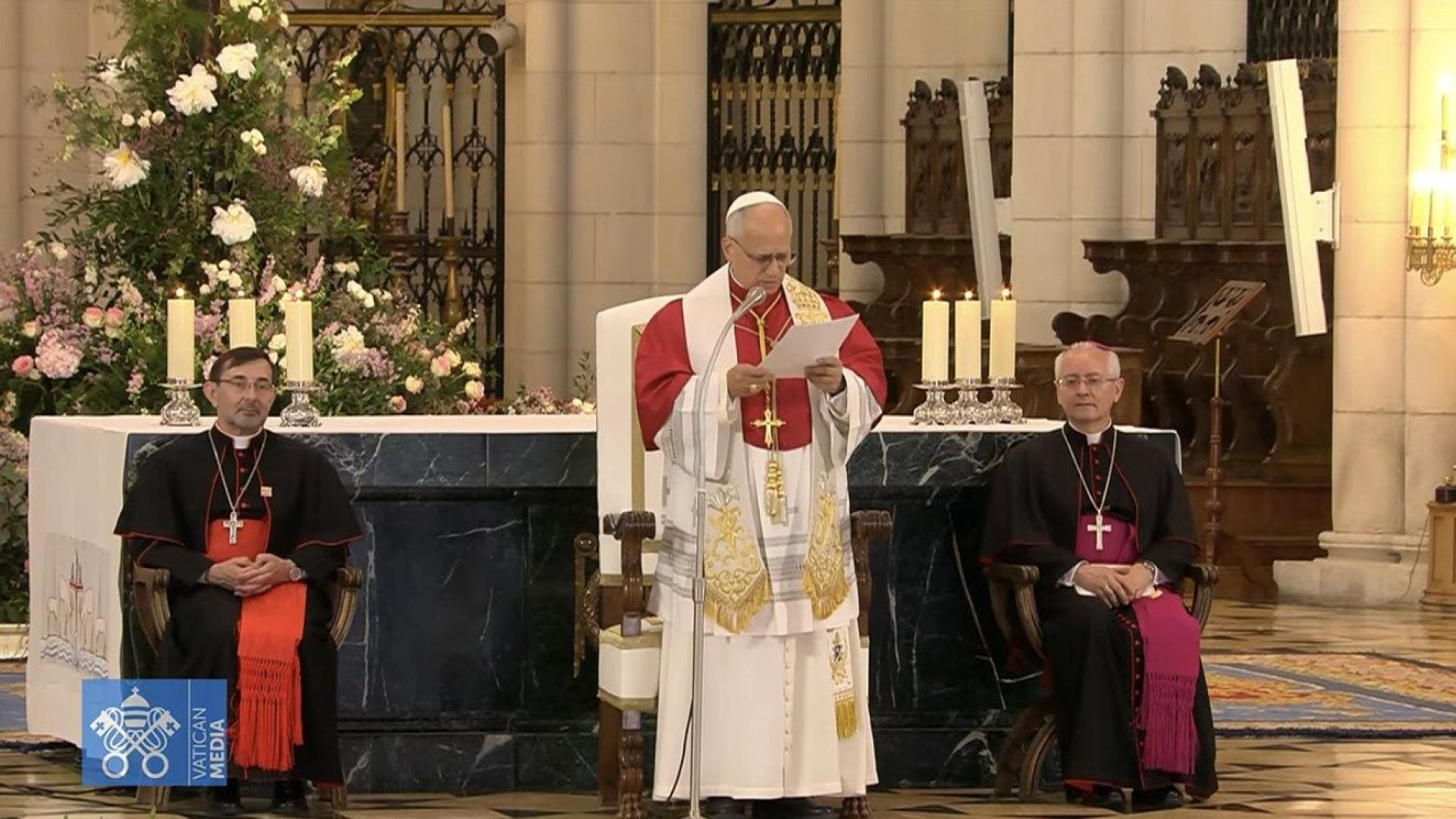 El Papa homenajea a la patrona de Madrid: «Nos dic