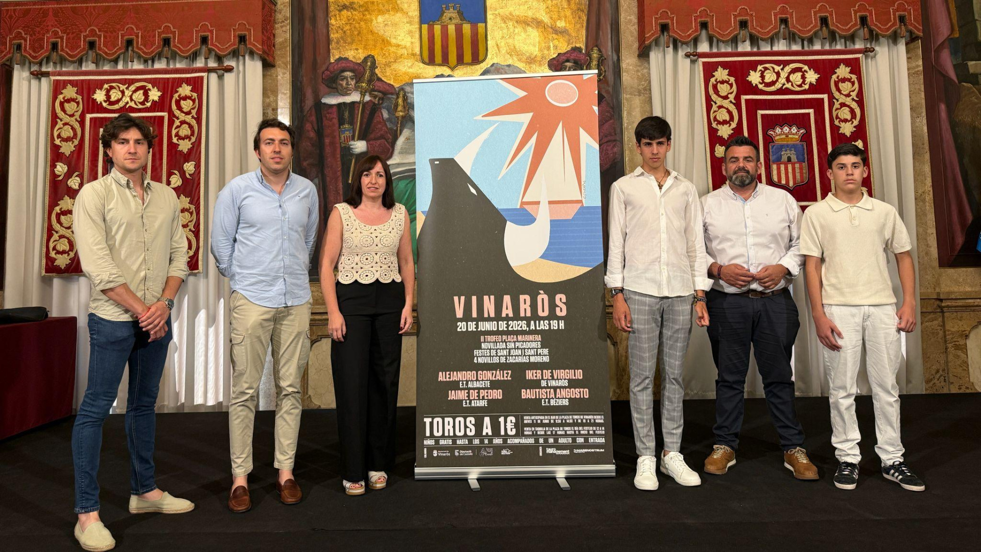Vinaroz presenta el cartel de su novillada por el 
