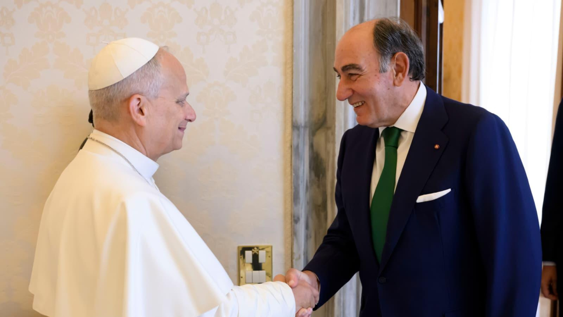 Pope Leo XIV receives Iberdrola executives at Vatican