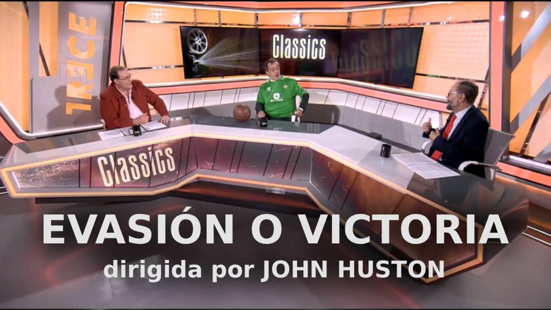 Disfruta de nuevo del coloquio sobre "Evasión o victoria" de John Huston en 'Classics'