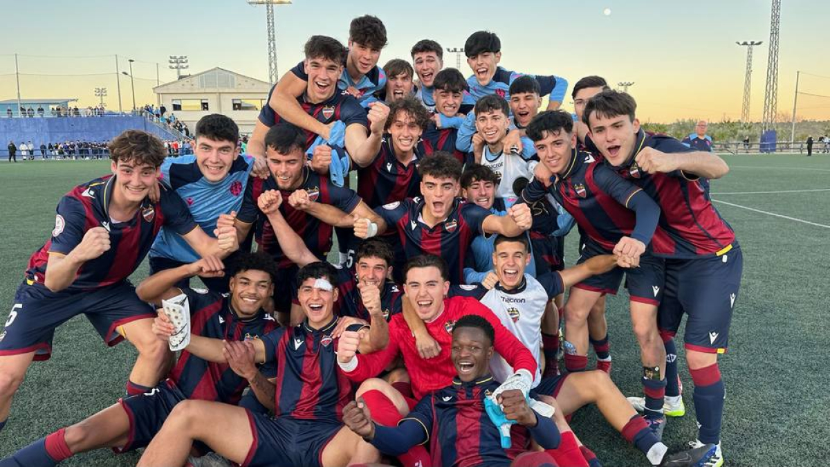 El Juvenil del Levante UD arrolla al Atleti y se ilusiona con la Copa