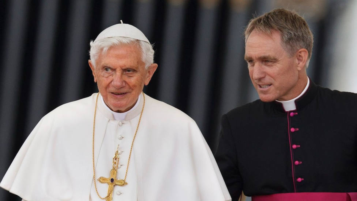 George Gänswein, el fiel secretario y consejero de Joseph Ratzinger ...