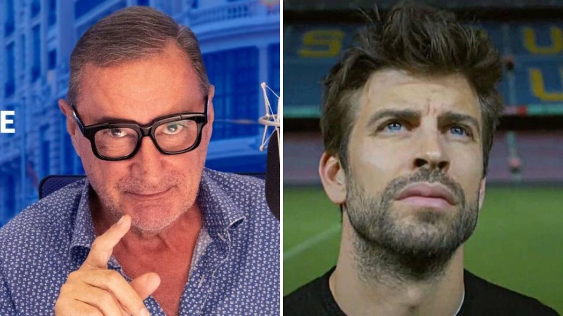 Carlos Herrera se moja sobre la edad que aparenta Piqué: "A veces, los