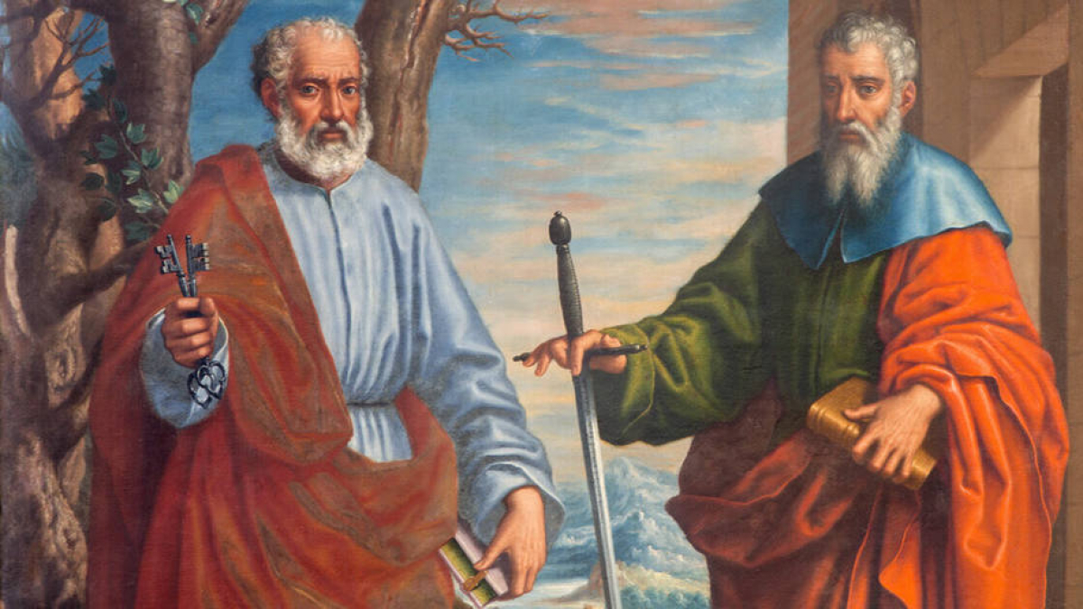 Santos Apóstoles Pedro y Pablo, fundamento de la Iglesia