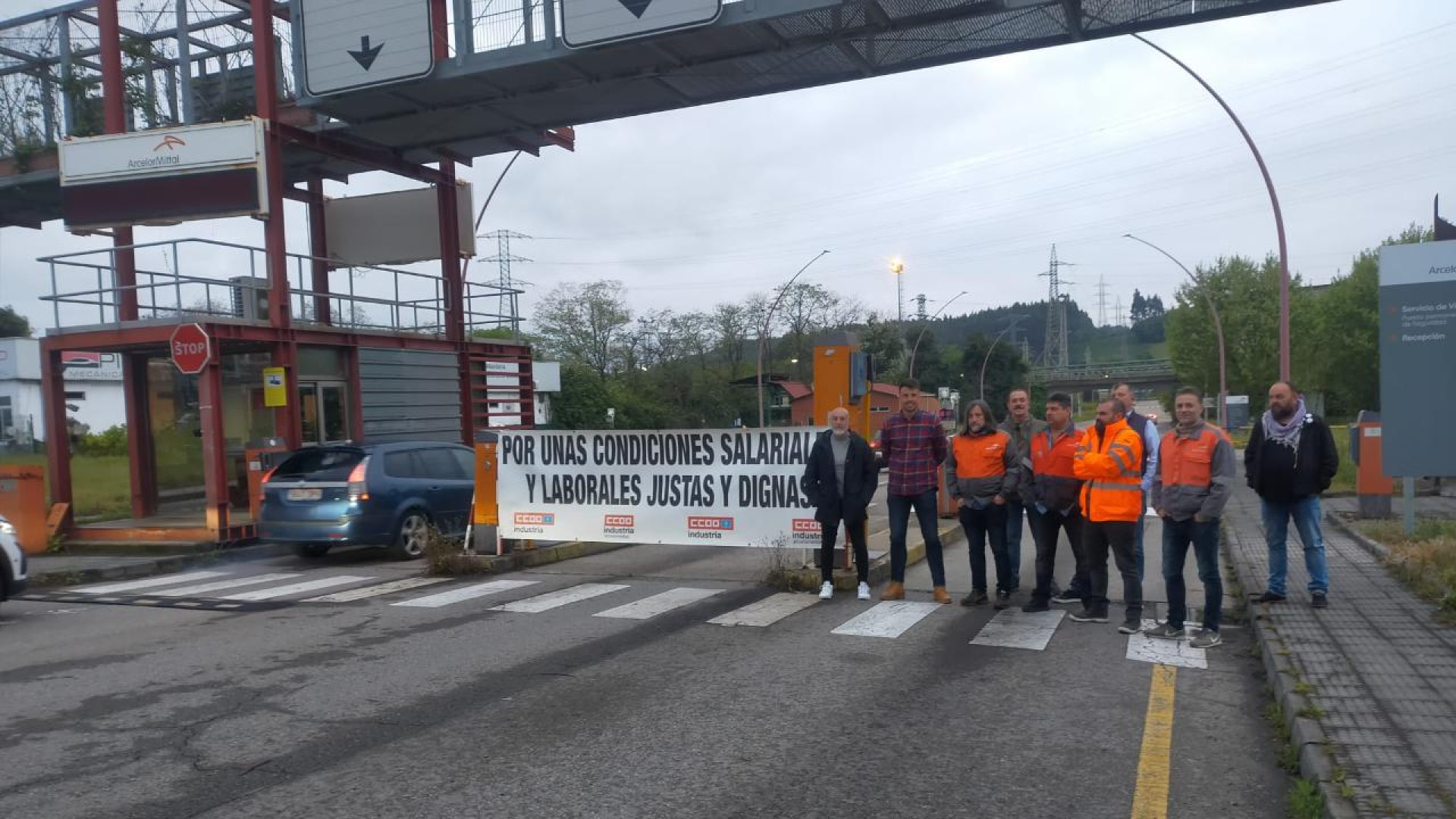 Huelga en ArcelorMittal: así marcha el paro de 24 horas convocado por CCOO