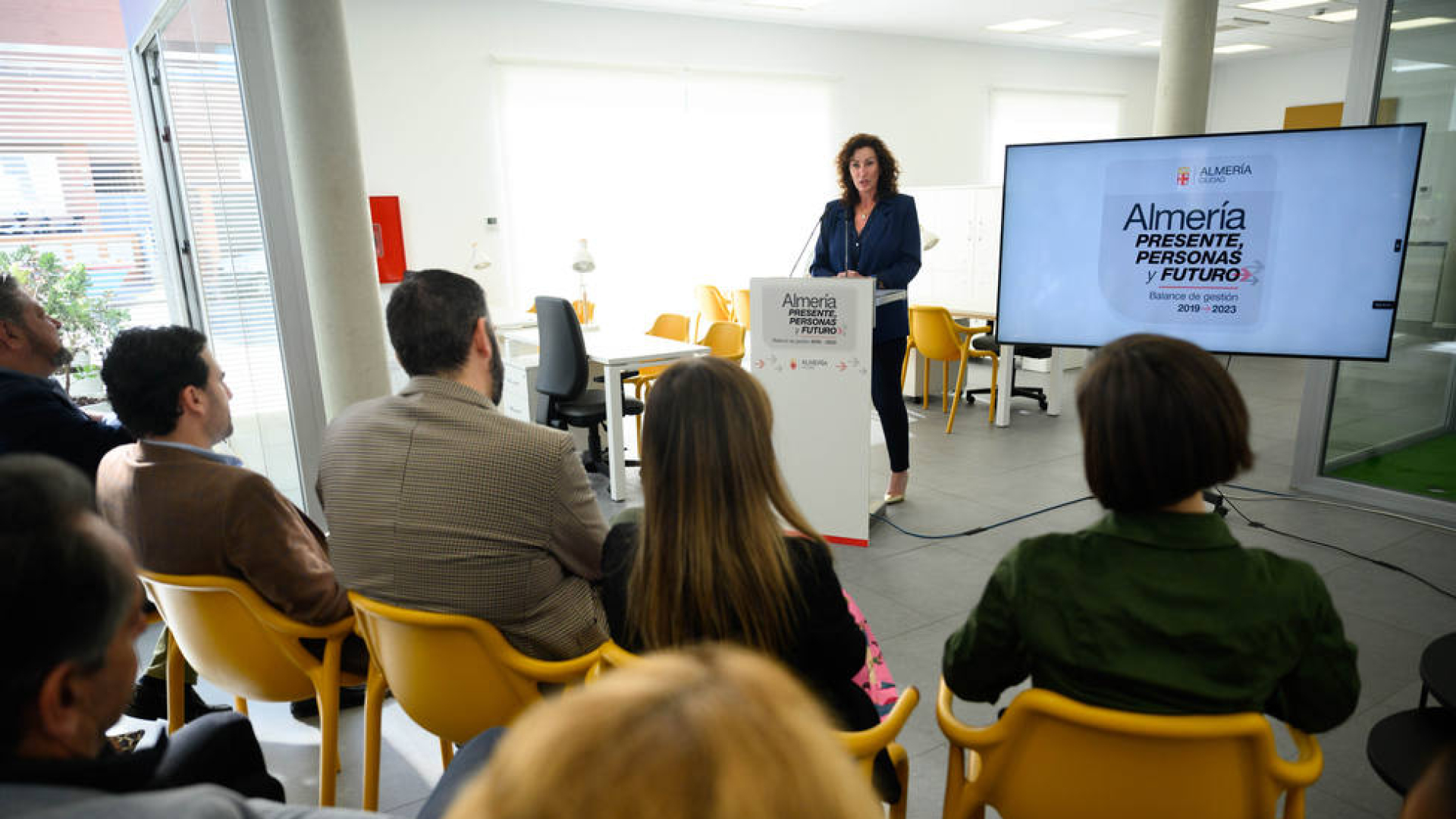 La alcaldesa de Almería centra su balance de gestión “en las personas”