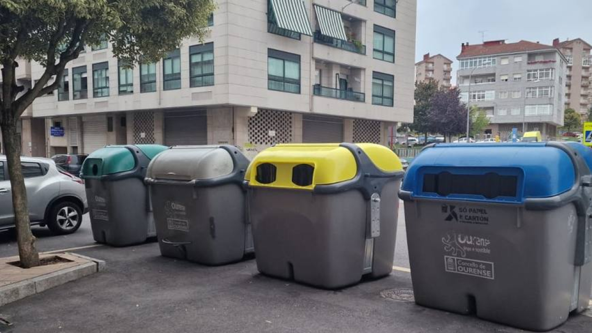 El Concello de Ourense comprará nuevos contenedores de basura